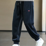 Jogger Velours Côtelé à Chevilles Resserrées