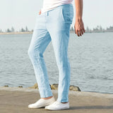 Pantalon à Cordon Coupe Fuselée Minimaliste