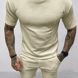 Ensemble Texturé T-Shirt et Short