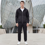 Ensemble Homme Sweat à Capuche Zippé et Pantalon