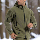 Veste à Capuche Zippée Multi-Poches