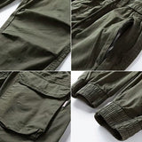 Pantalon Cargo Tactique à Chevilles Resserrées