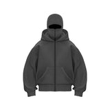 Sweat à Capuche Zippé Oversize