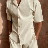 Ensemble Texturé Chemise et Short