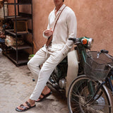 Ensemble Chemise Col Revers et Pantalon