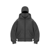 Sweat à Capuche Zippé Oversize