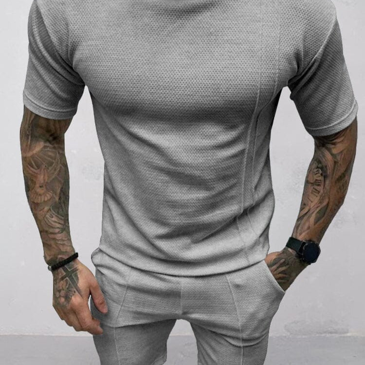 Ensemble Texturé T-Shirt et Short