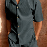 Ensemble Texturé Chemise et Short