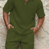 Ensemble Polo Texturé et Short Assortis