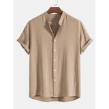 Ensemble Chemise Col Officier et Pantalon
