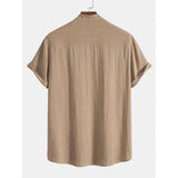 Ensemble Chemise Col Officier et Pantalon
