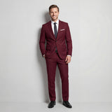 Ensemble tailleur en laine mélangée homme