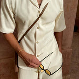 Ensemble Texturé Chemise et Short