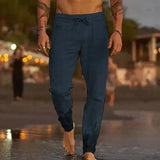 Pantalon à Taille Élastique Effet Dégradé