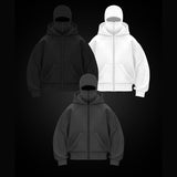 Sweat à Capuche Zippé Oversize