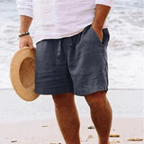 Short Ample à Taille Élastique et Cordon