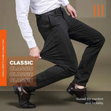 Pantalon Classique Extensible Coupe Ajustée