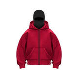 Sweat à Capuche Zippé Oversize