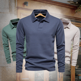 Polo Manches Longues à Col Classique
