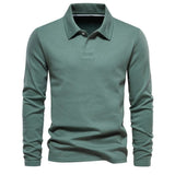Polo Manches Longues à Col Classique