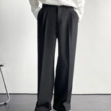 Pantalon Habillé Coupe Droite