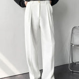 Pantalon Habillé Coupe Droite
