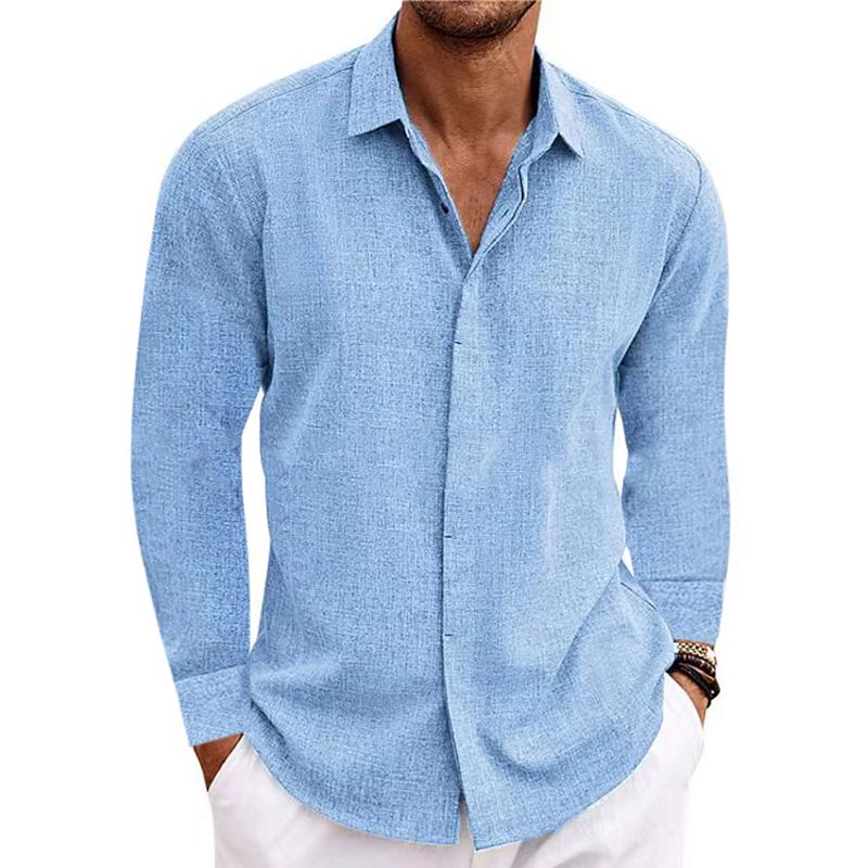 Chemise Texturée à Col Ouvert