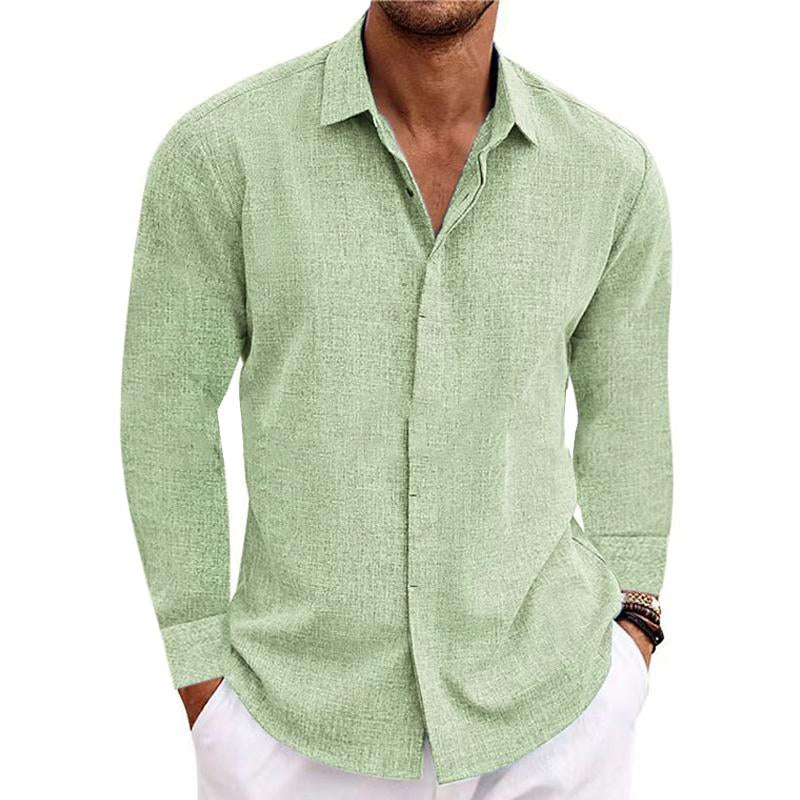 Chemise Texturée à Col Ouvert