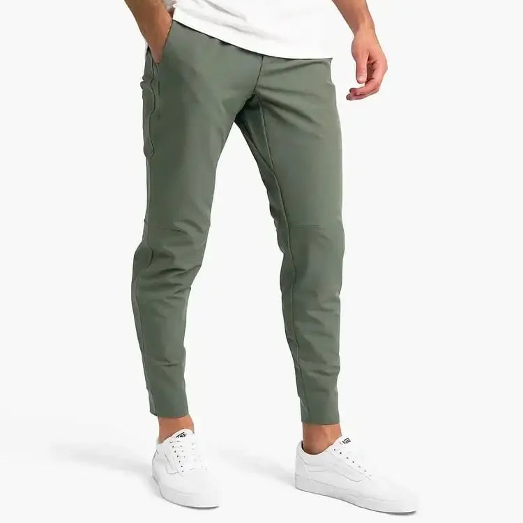 Jogger Fuselé à Taille Élastique Essentielle