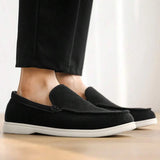 Mocassins Homme en Toile à Enfiler