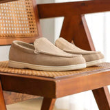 Mocassins Homme en Toile à Enfiler