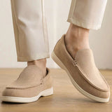 Mocassins Homme en Toile à Enfiler
