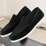 Mocassins Homme en Toile à Enfiler