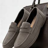 Mocassins Homme en Suédine à Bride