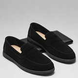 Mocassins Homme en Suédine à Bride