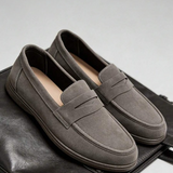 Mocassins Homme en Suédine à Bride