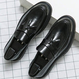 Mocassins Homme en Cuir à Bride
