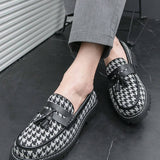 Mocassins Homme en Cuir à Bride