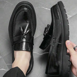 Mocassins Homme en Cuir à Bride