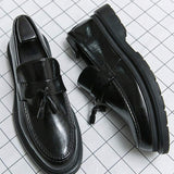 Mocassins Homme en Cuir à Bride