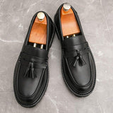 Mocassins Homme en Cuir à Bride