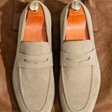 Mocassins Homme en Suédine à Enfiler