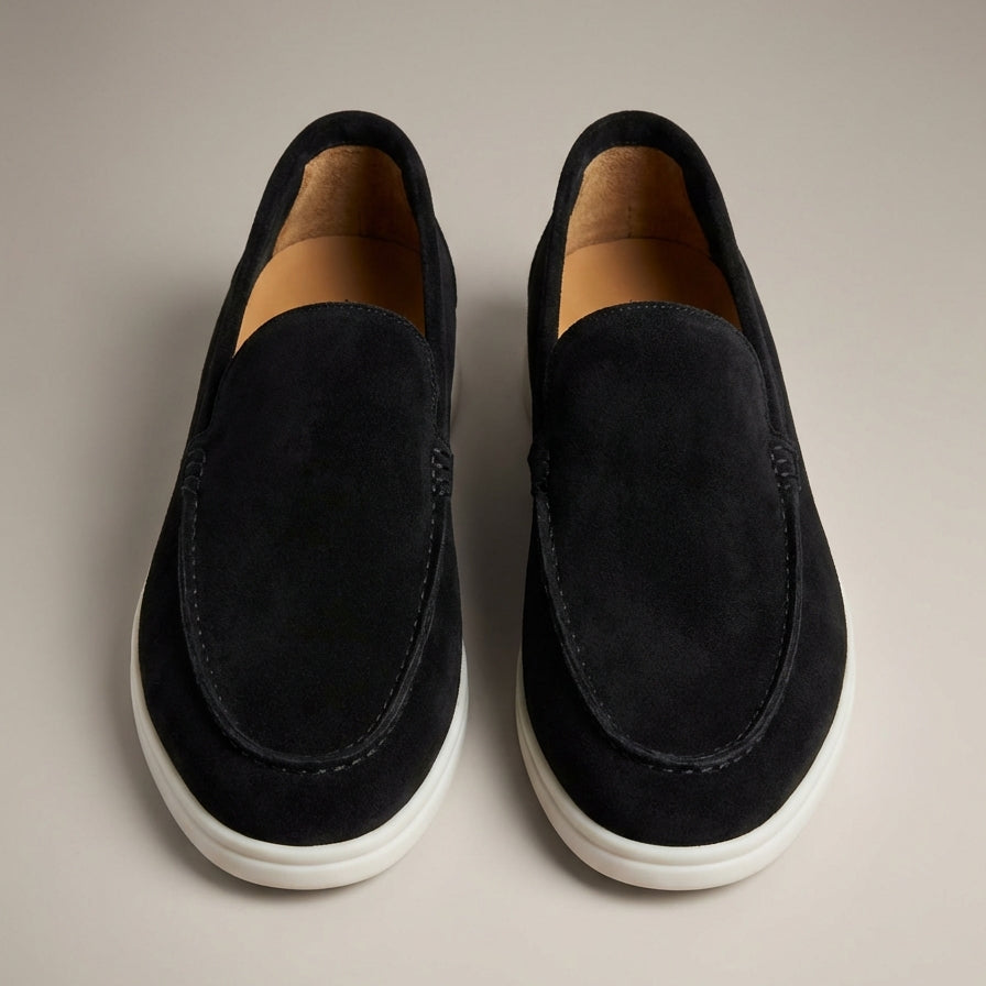 Mocassins Homme en Toile à Enfiler
