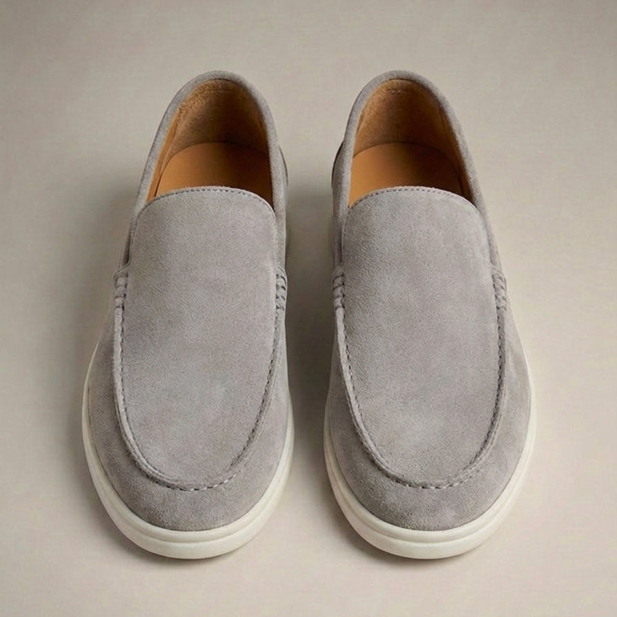 Mocassins Homme en Toile à Enfiler