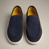 Mocassins Homme en Toile à Enfiler