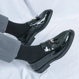 Mocassins Homme Vernis à Pampilles