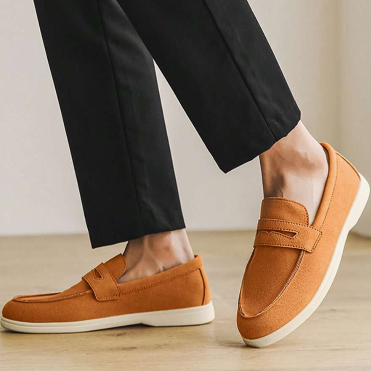 Mocassins Homme à Enfiler avec Bride