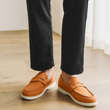 Mocassins Homme à Enfiler avec Bride