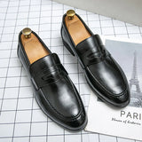 Mocassins Homme en Cuir à Bride