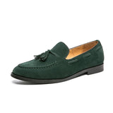 Mocassins Homme en Suédine à Pampilles